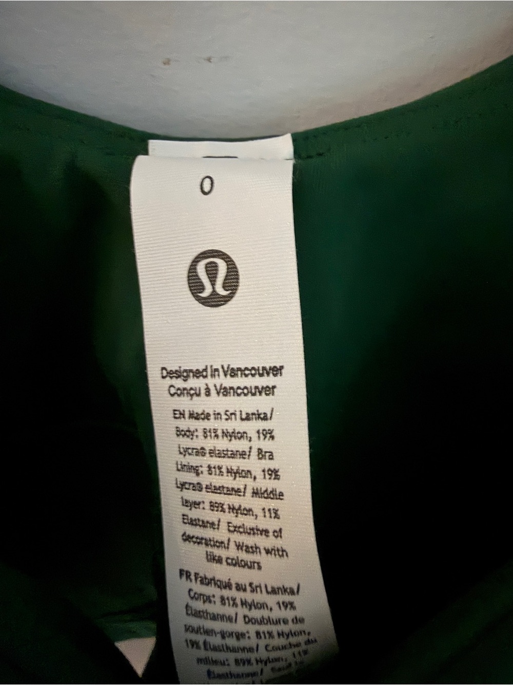Lululemon Align Tank 0 NWT Evergreen - Picture 2 of 5